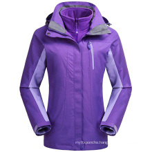 2021 Outdoor Apparel Rain Hiking Ski Jacket Waterproof Snow Gear Snow Jacket for Women Winter 3 in 1 jacket